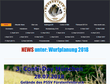 Tablet Screenshot of continentalbulldog.com